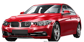 red bmw
